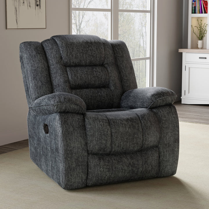 Living Bolton - Misty Storm Glider Recliner