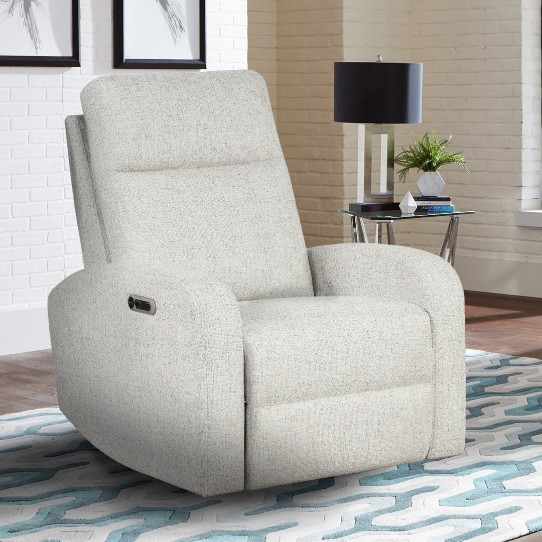 Living Thriller - Natural Beauty Quartz Power Swivel Glider Recliner