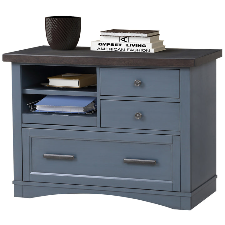 House Americana Modern - Denim Functional File with Power Center