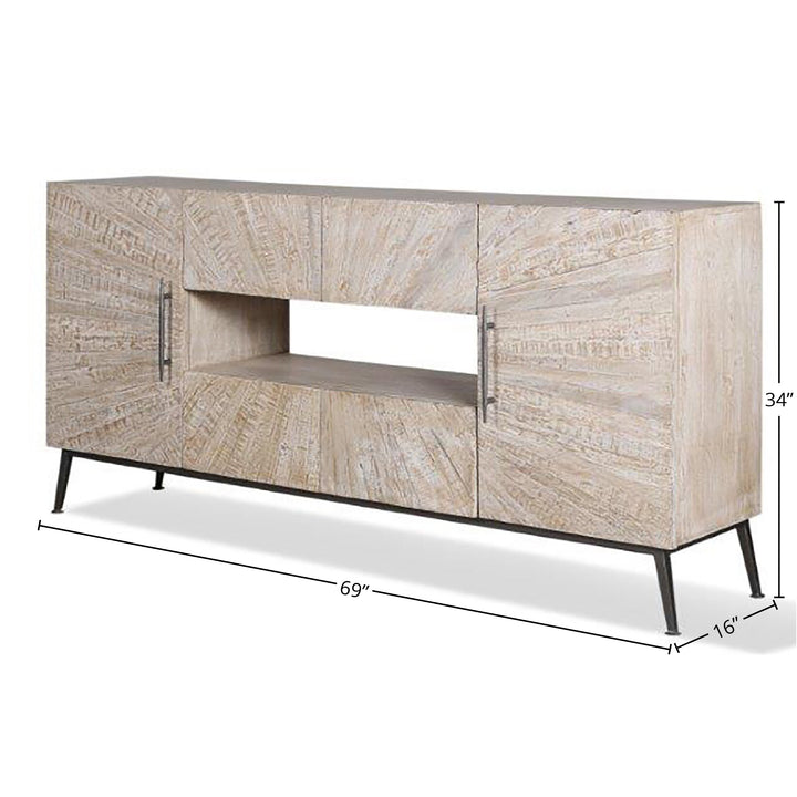 House Crossings - Monaco 69 In. TV Console