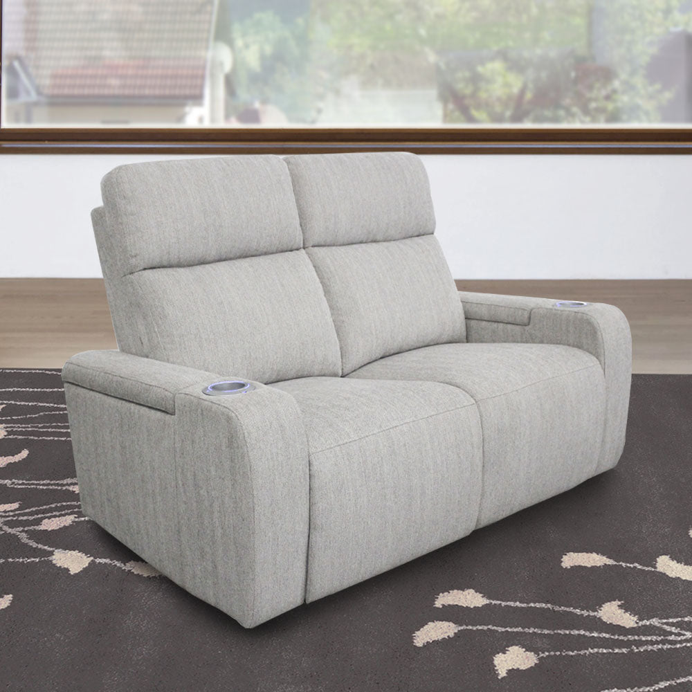 Living Orpheus - Bisque Power Reclining Loveseat