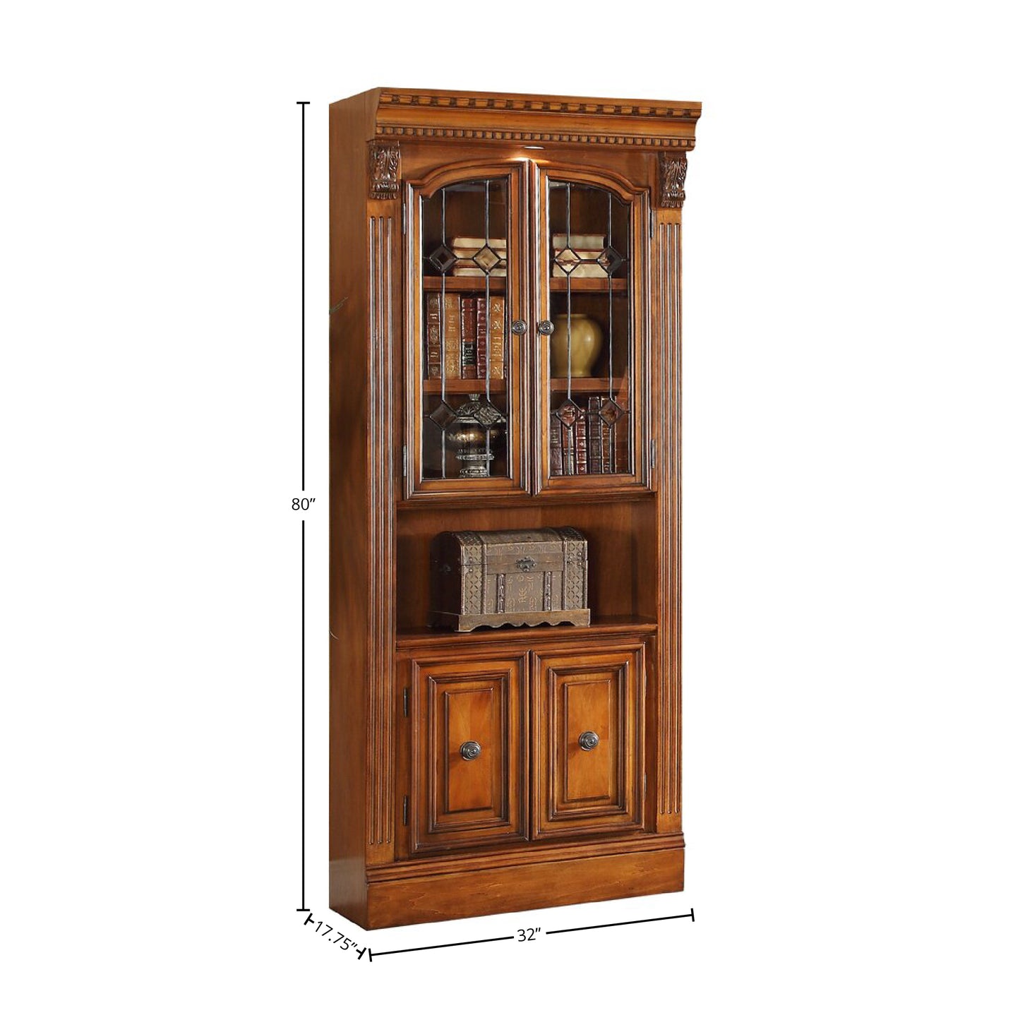 House Huntington 32 In. Glass Door Cabinet