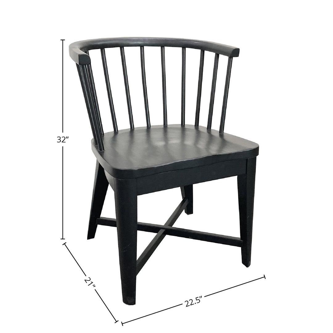 House Americana Modern Dining Barrel Dining Chair (2/CTN Sold in pairs)