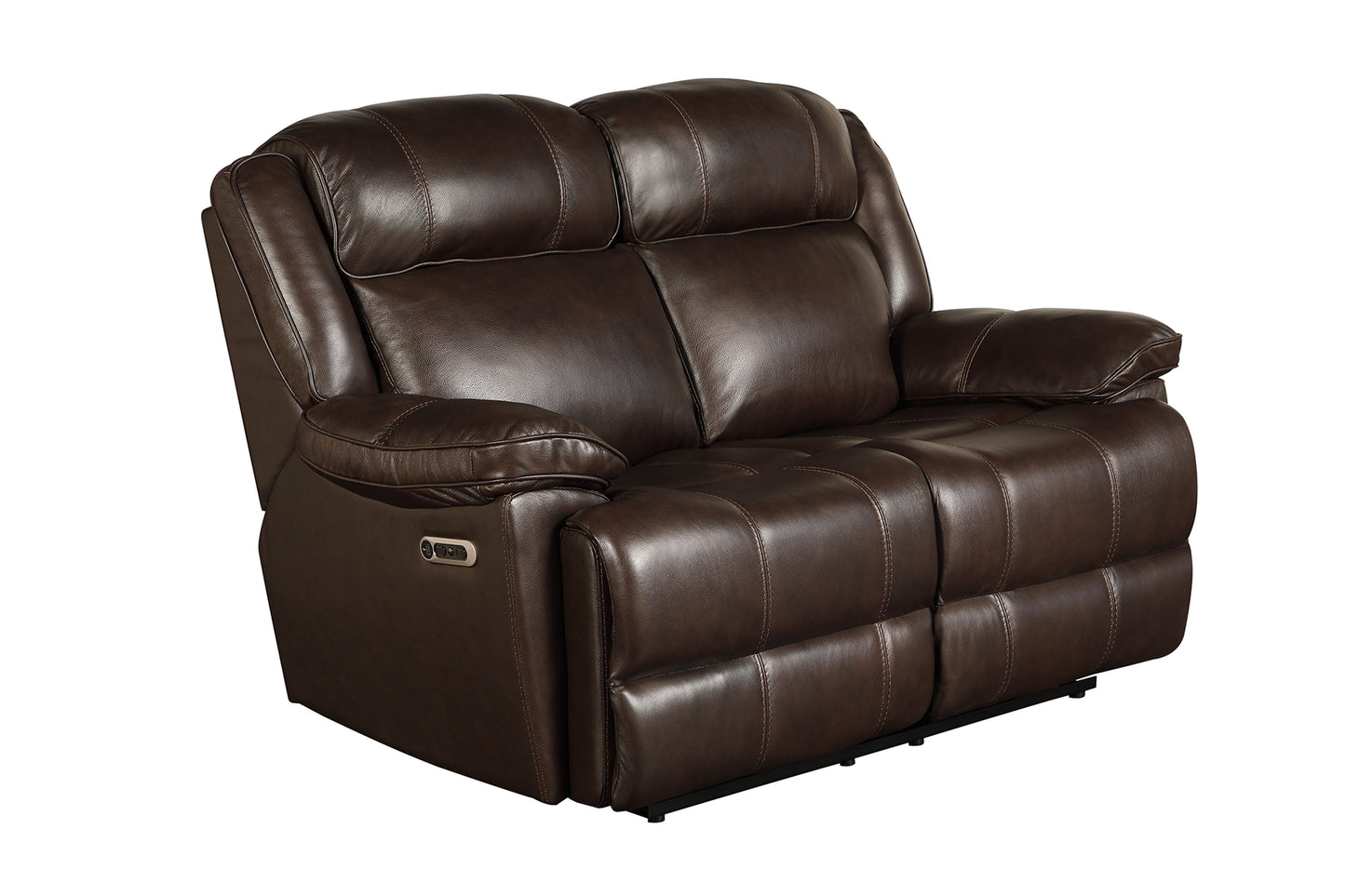 Living Eclipse - Florence Brown Power Reclining Loveseat