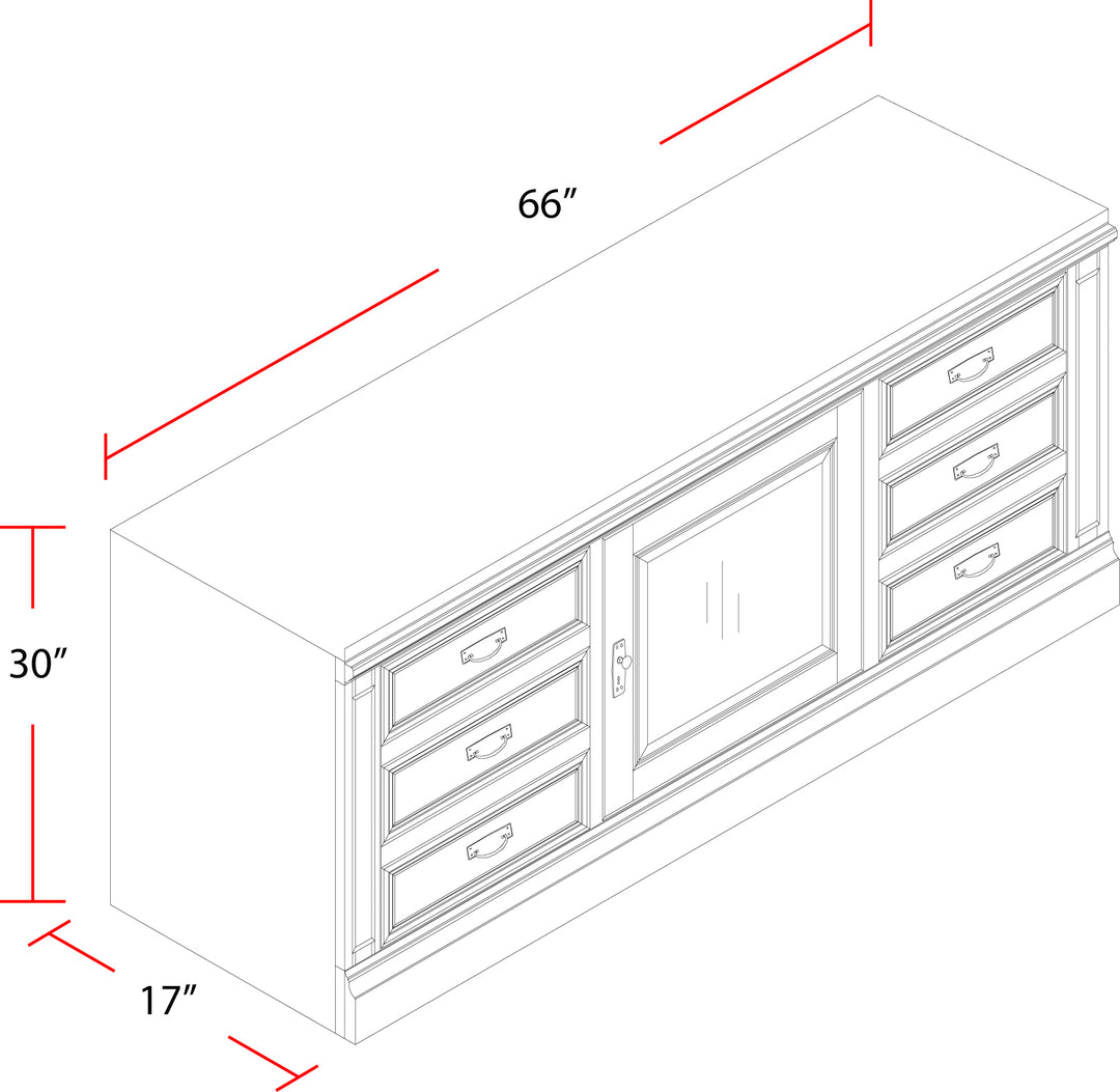 House Washington Heights 66 In. TV Console