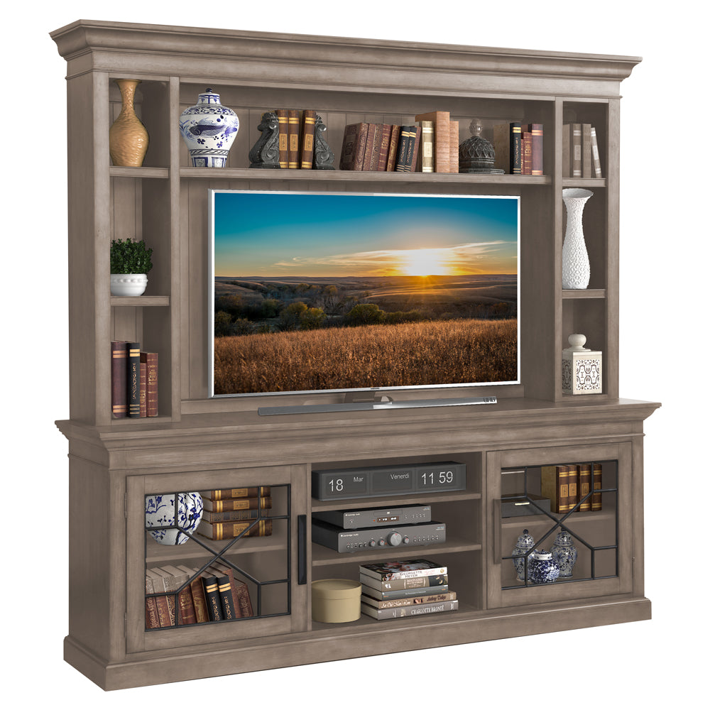 House Sundance - Sandstone 92 In. Console with Hutch and Back Panel