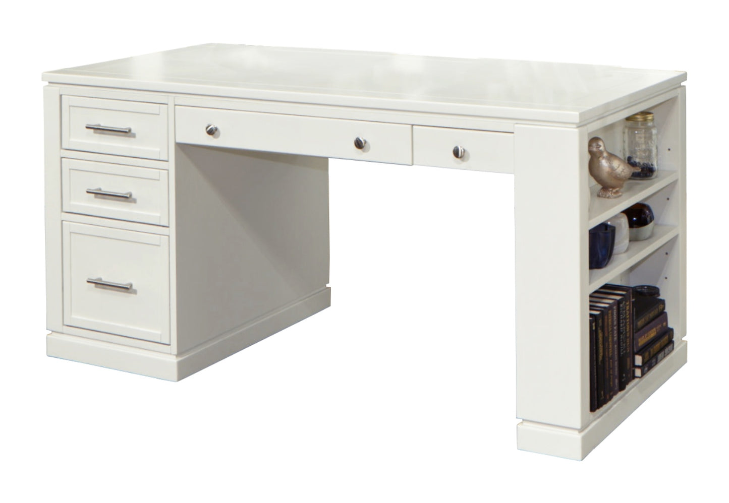 House Catalina 60 In. Writing Desk with Power Center and USB