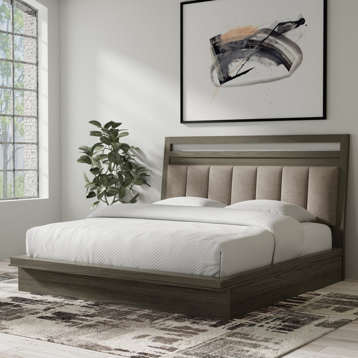 House Pure Modern Bedroom Queen Platform Bed