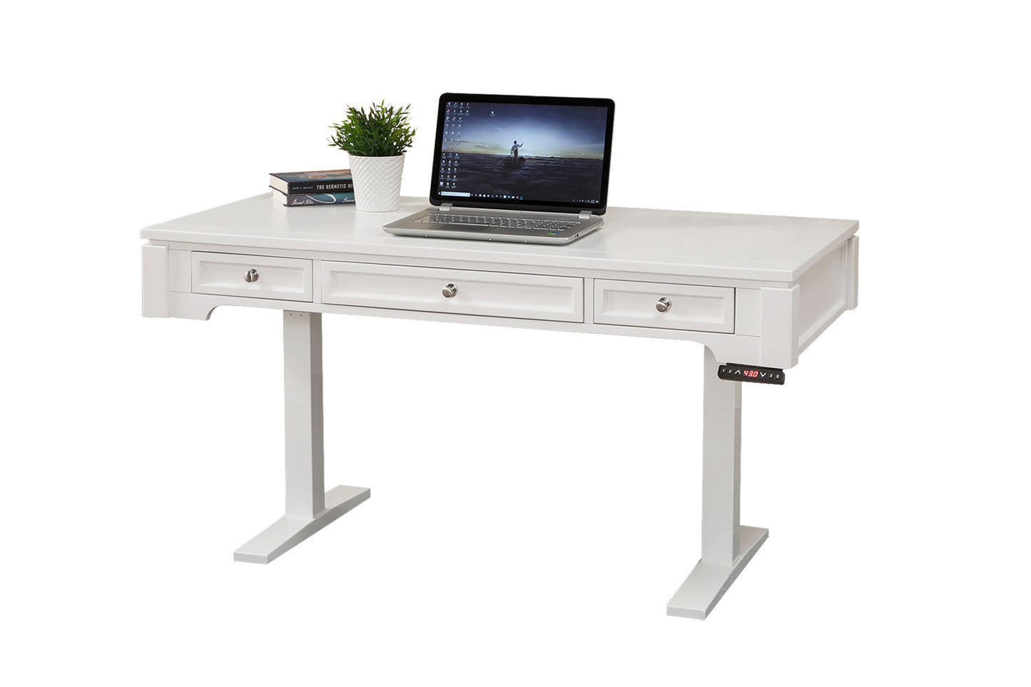 House Boca 57 In. Power Lift Desk