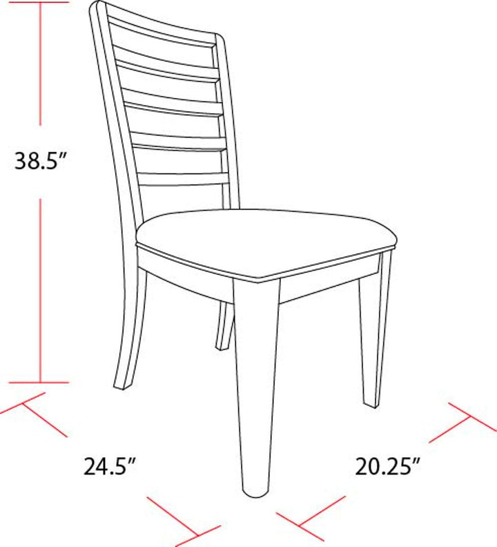 House Escape - Dining Ladder Back Dining Chair (2/CTN Sold in pairs)