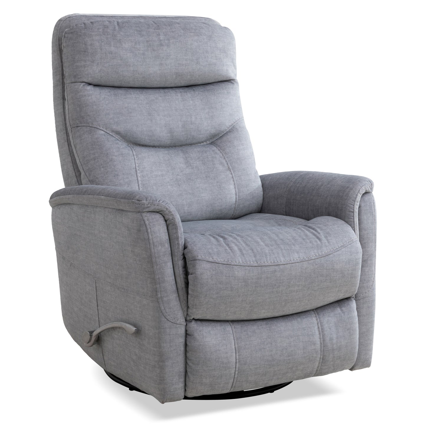 Living Gemini - Capri Silver Swivel Glider Recliner