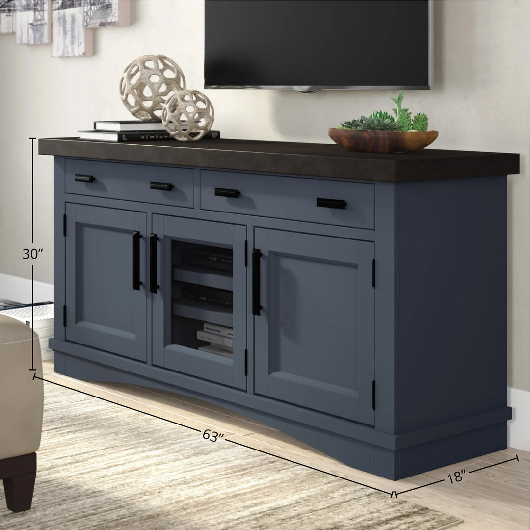 House Americana Modern - Denim 63 In. TV Console