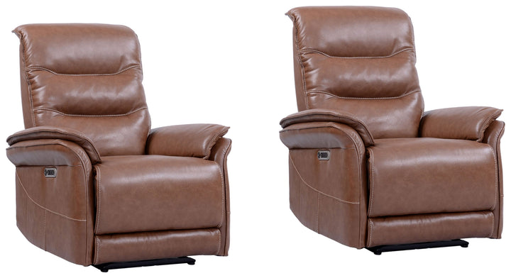 Living Prospect - Bourbon Zero Gravity Power Recliner Two Pack