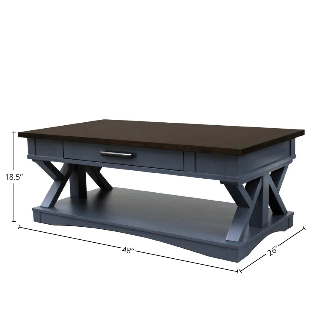 House Americana Modern - Denim Cocktail Table