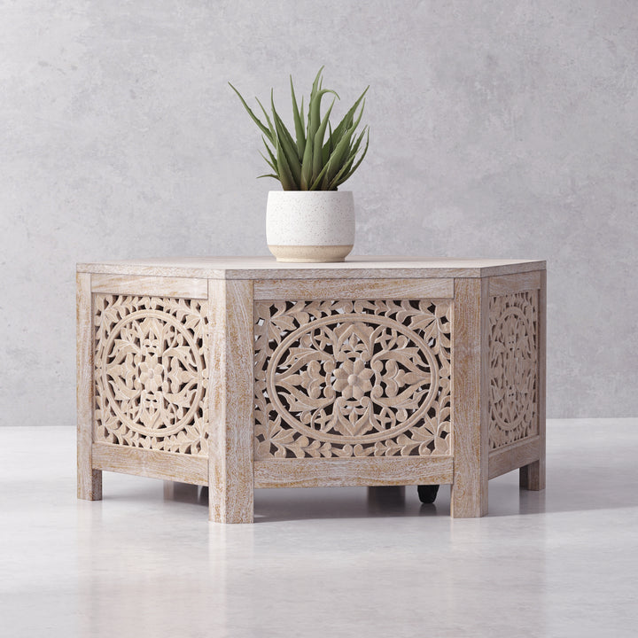 House Crossings Eden Hexagonal Cocktail Table