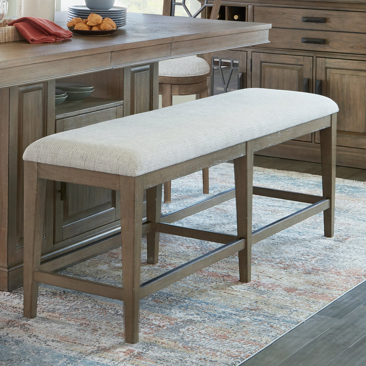 House Sundance Dining - Sandstone 60 In. Upholstered Counter Bench