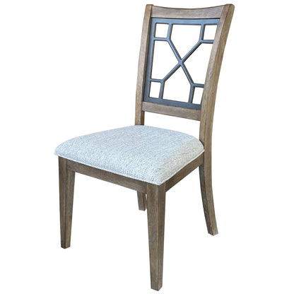 House Sundance Dining - Sandstone Grid Back Dining Chair (2/CTN Sold in pairs)