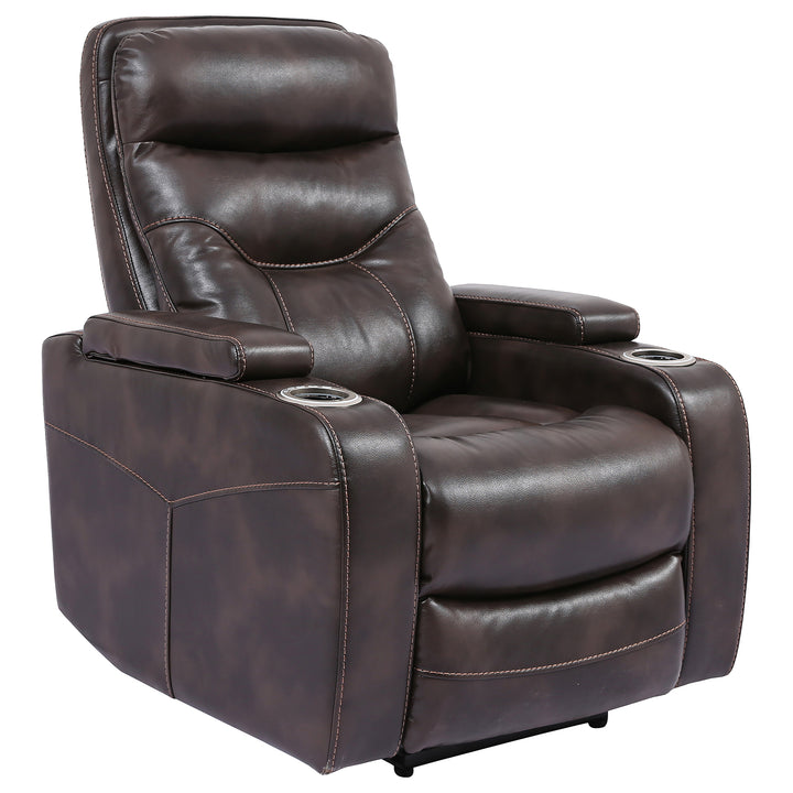 Living Origin Power - Truffle Power Reclining Home Theater Recliner