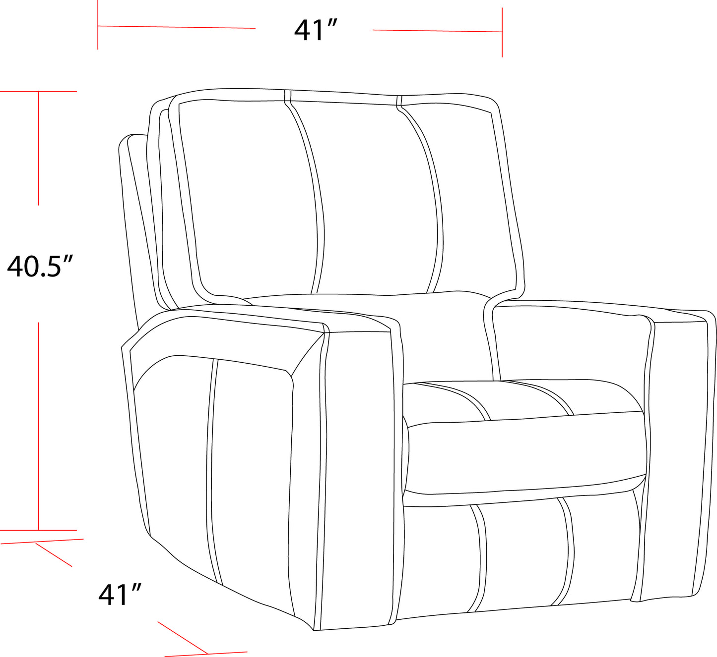 Living Rockford - Verona Saddle Power Recliner