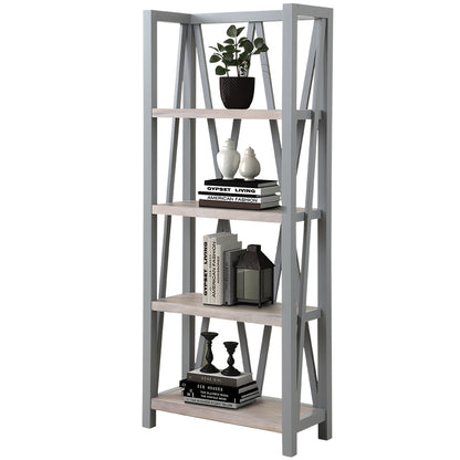 House Americana Modern - Dove Etagere Bookcase