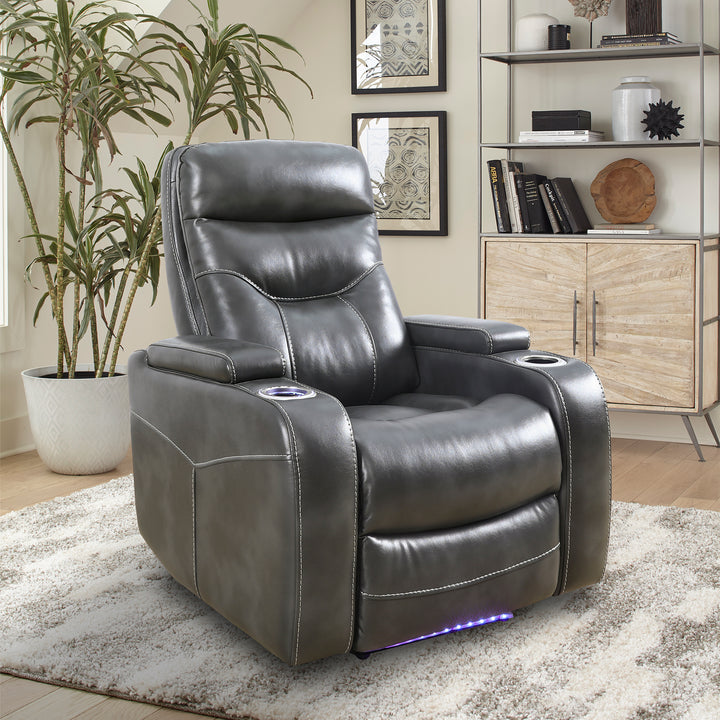 Living Origin Power - Flint Power Reclining Home Theater Recliner