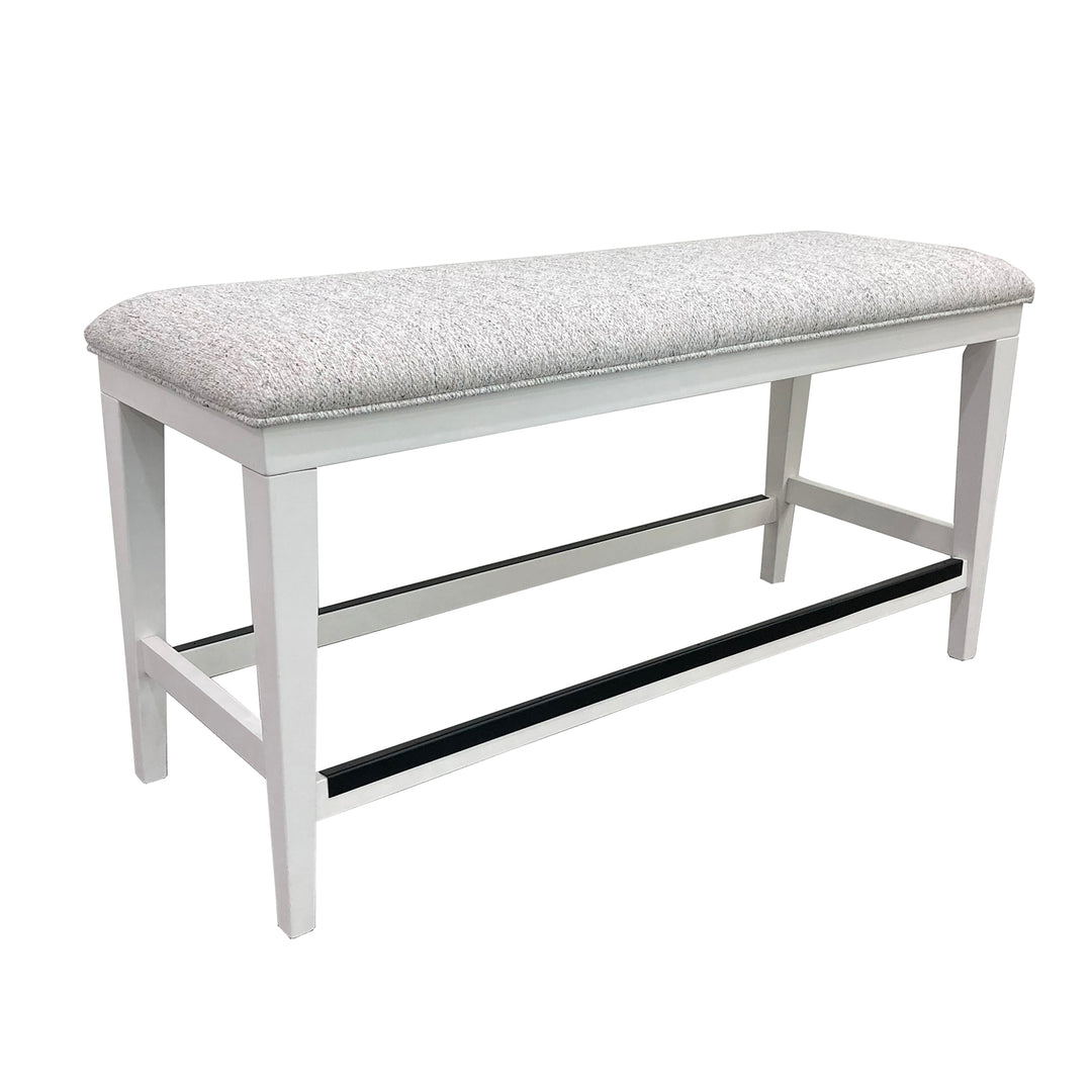 House Americana Modern Dining 49 In. Upholstered Counter Bench