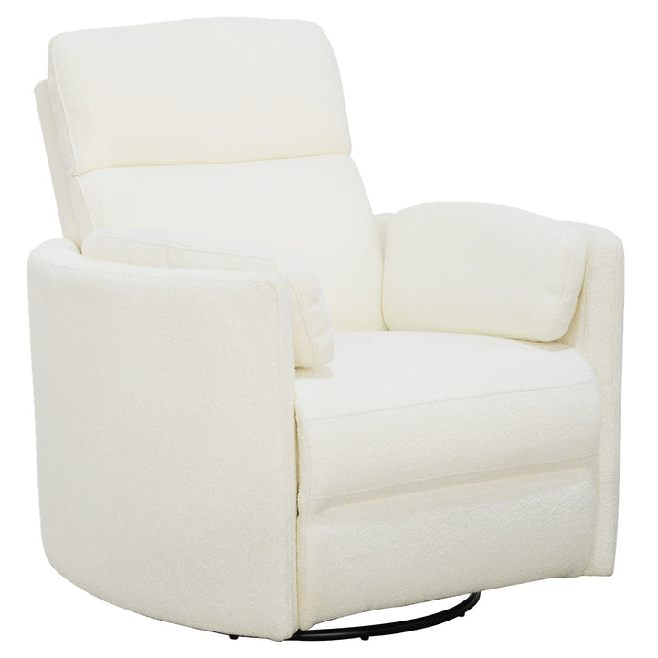 Living Radius - Revel Oyster Power Swivel Glider Recliner