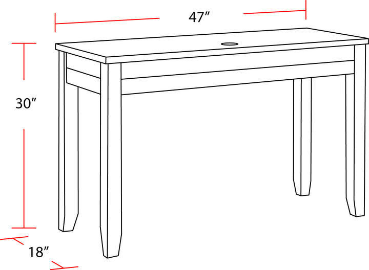 House Tempe - Tobacco 47 In. Writing Desk