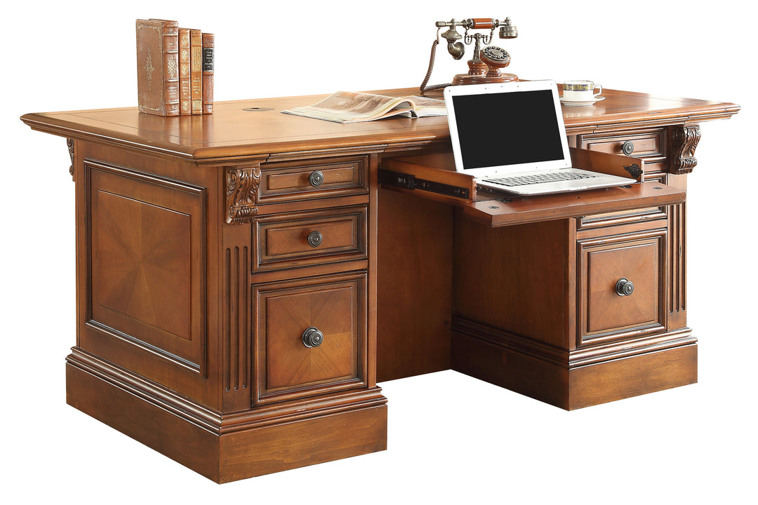 House Huntington Double Pedestal Executive Desk