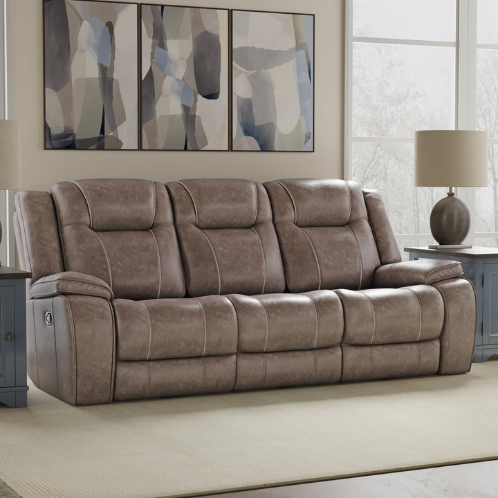 Living Blake - Desert Taupe Reclining Sofa