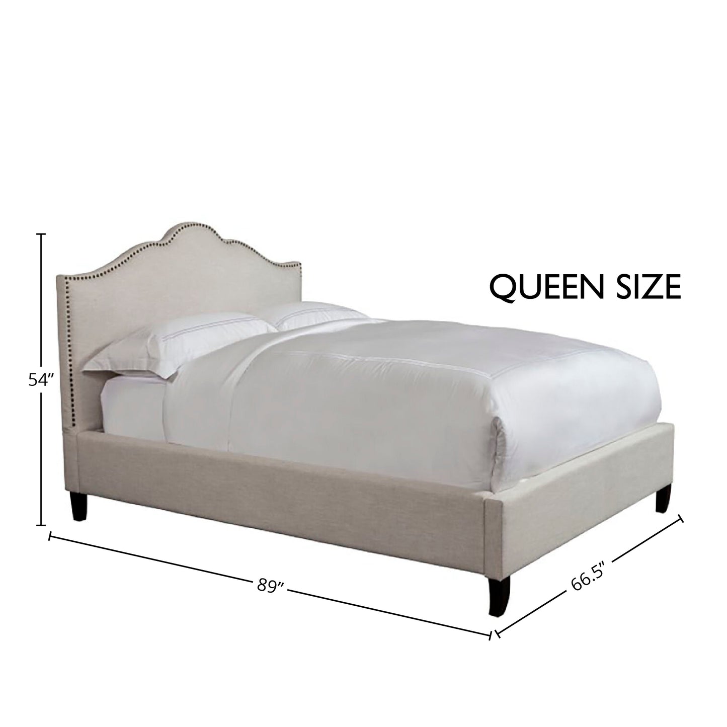 Living Sleep Jamie - Flour Queen Bed