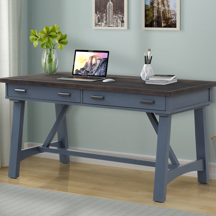 House Americana Modern - Denim 60 In. Writing Desk