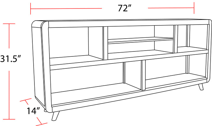 House Escape 72 In. Open Multi-Purpose Console