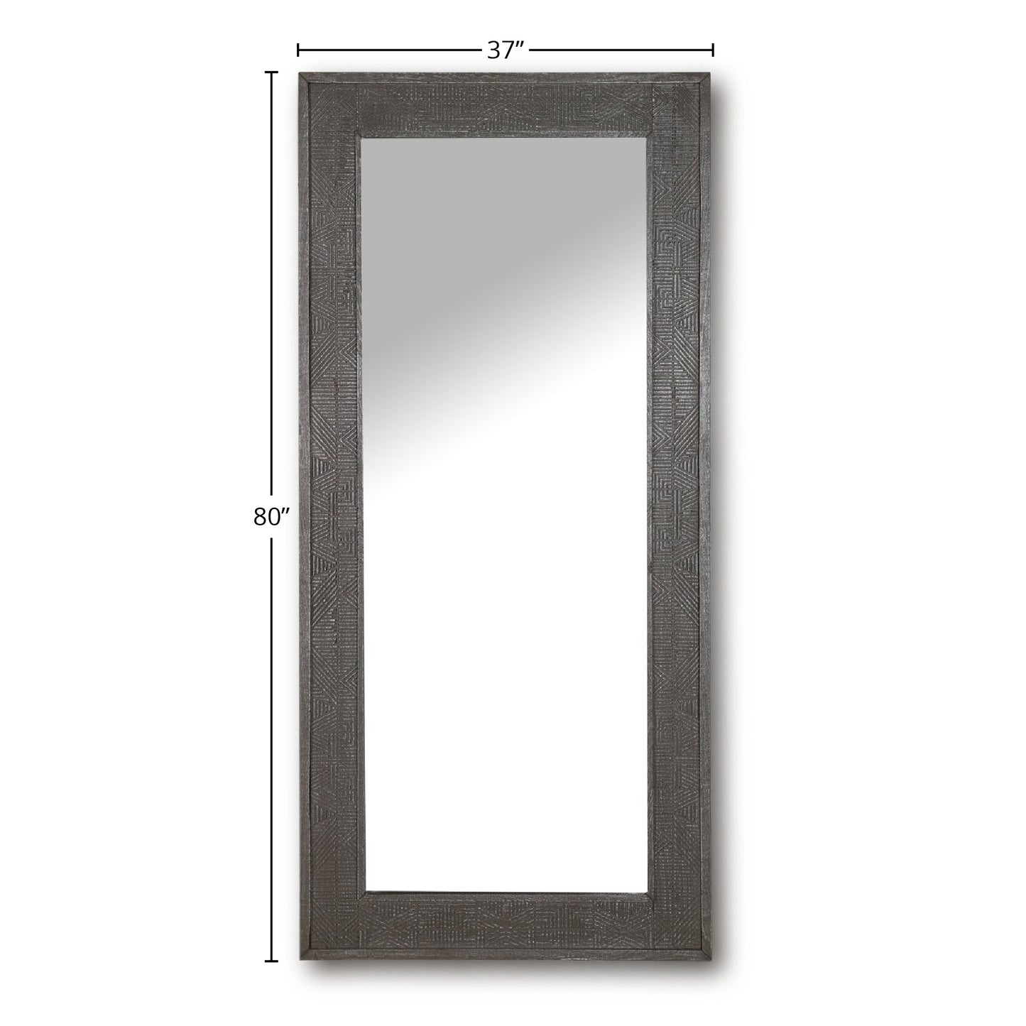 House Crossings Serengeti Floor Mirror