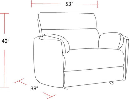 Living Radius Xl - Mega Ivory Extra Wide Power Glider Recliner Two Pack