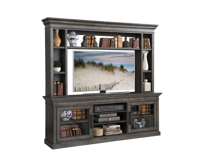 House Sundance - Smokey Grey 92 In. Console with Hutch