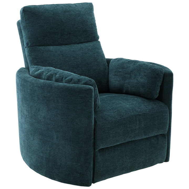 Living Radius - Peacock Power Swivel Glider Recliner