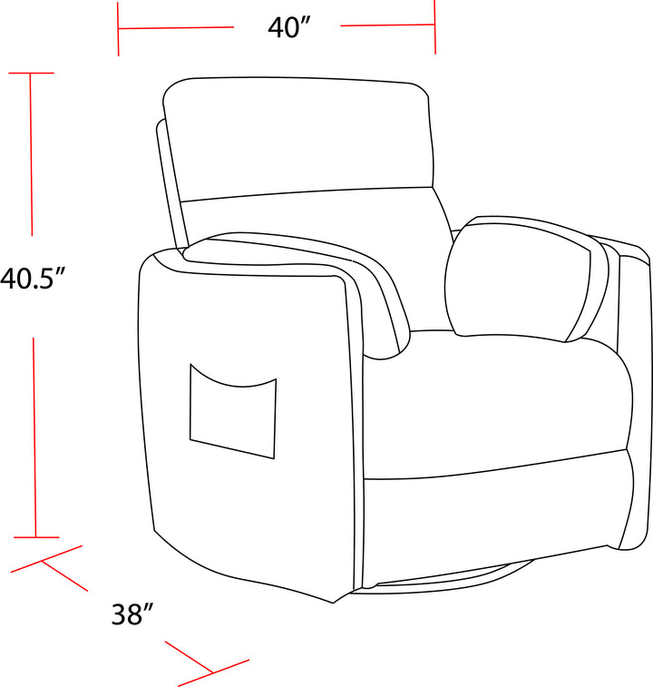 Living Radius Lift - Krypton Power Lift Recliner Two Pack