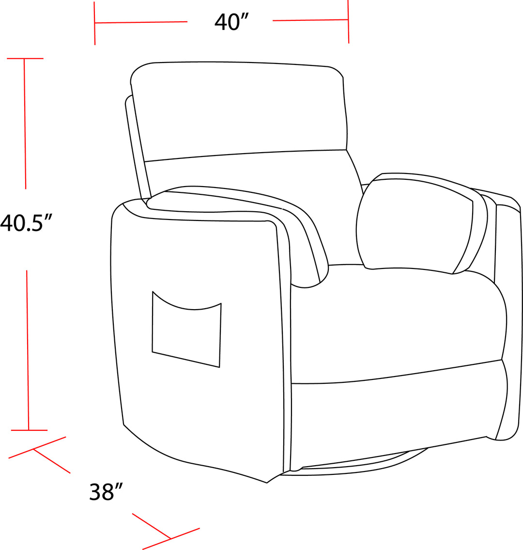 Living Radius Lift - Mediterranean Power Lift Recliner Two Pack