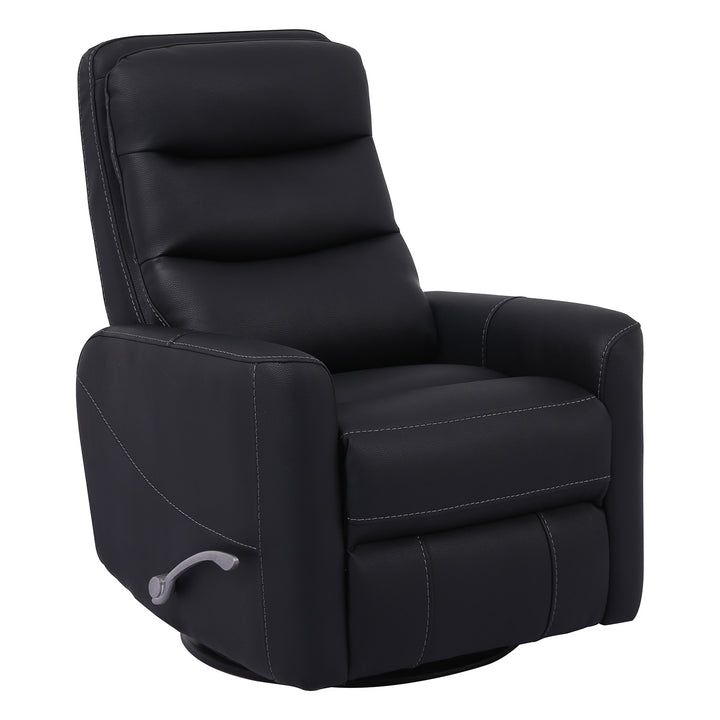 Living Hercules - Black Swivel Glider Recliner