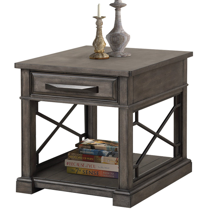 House Sundance - Smokey Grey End Table