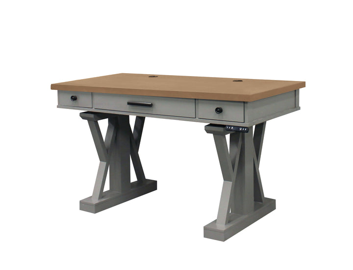 House Americana Modern - Dove 56 In. Power Lift Desk