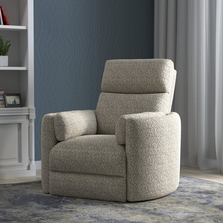 Living Radius - Tatum River Rock Swivel Power Glider Recliner