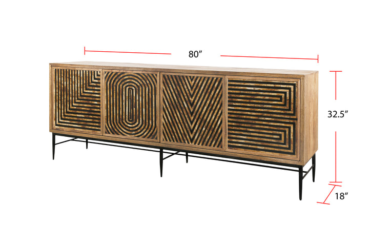 House Crossings - Love 80 In. Console