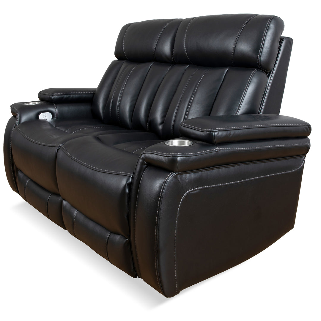 Living Royce - Midnight Power Reclining Loveseat