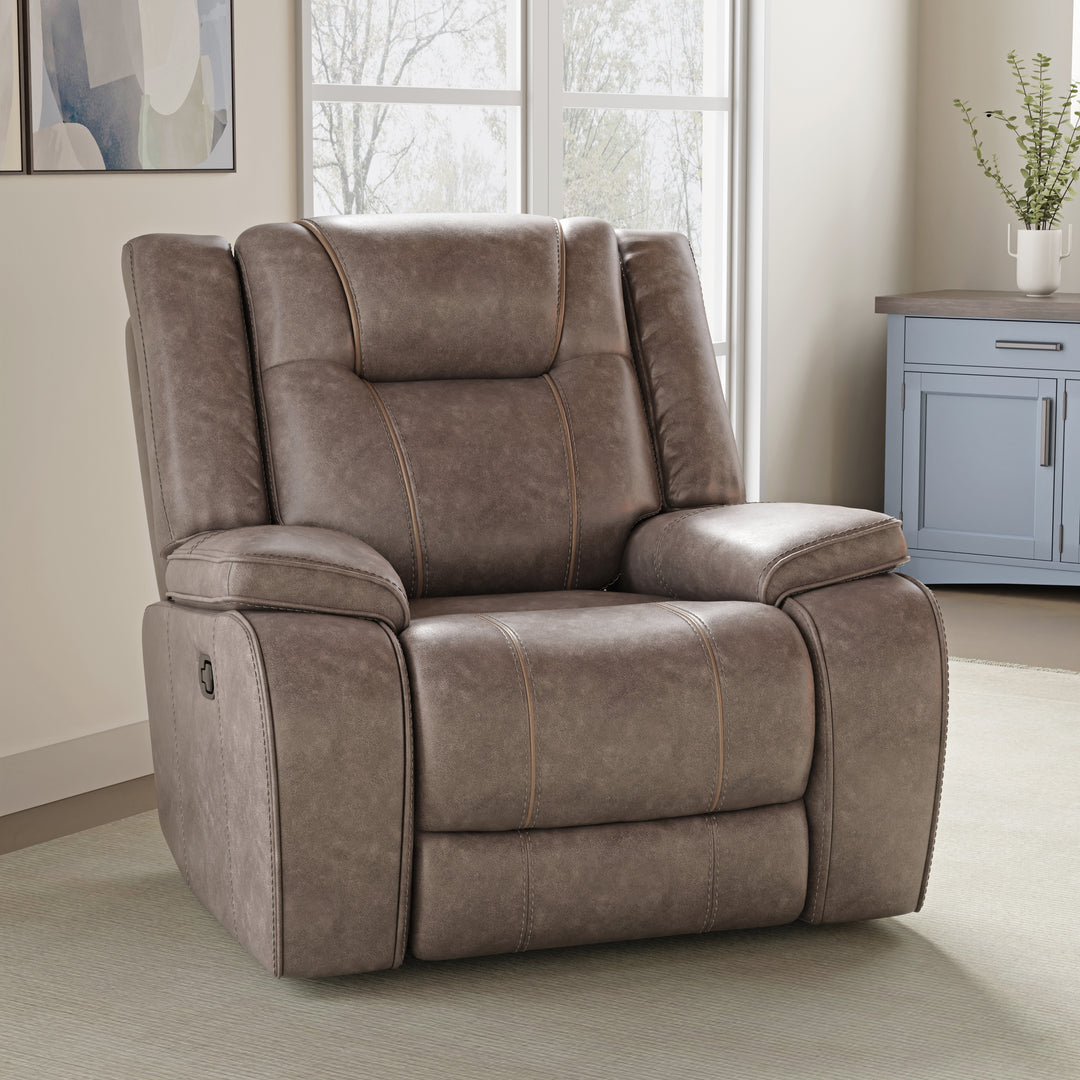 Living Blake - Desert Taupe Glider Recliner