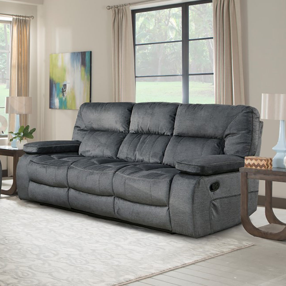 Living Chapman - Polo Reclining Sofa with Drop Down Console