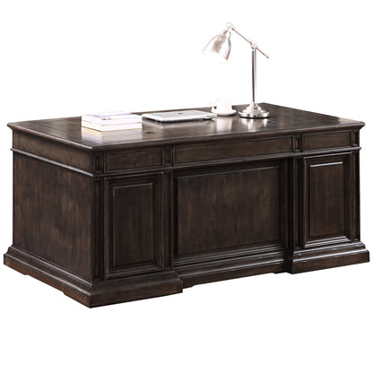 House Washington Heights Double Pedestal Executive Desk