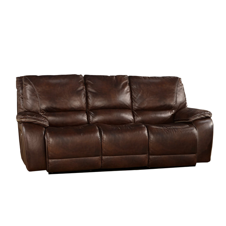 Living Vail - Burnt Sienna Power Reclining Sofa