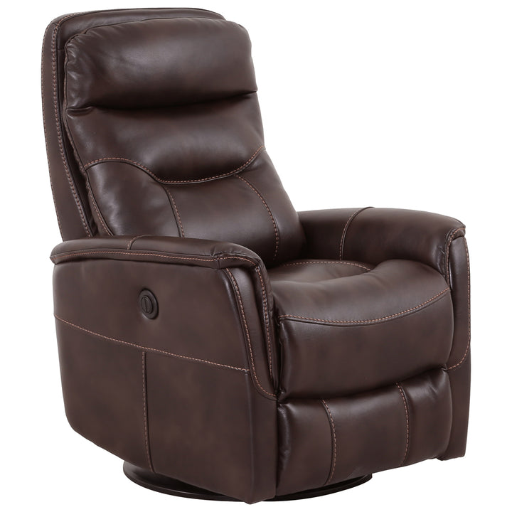 Living Gemini - Truffle Power Swivel Glider Recliner